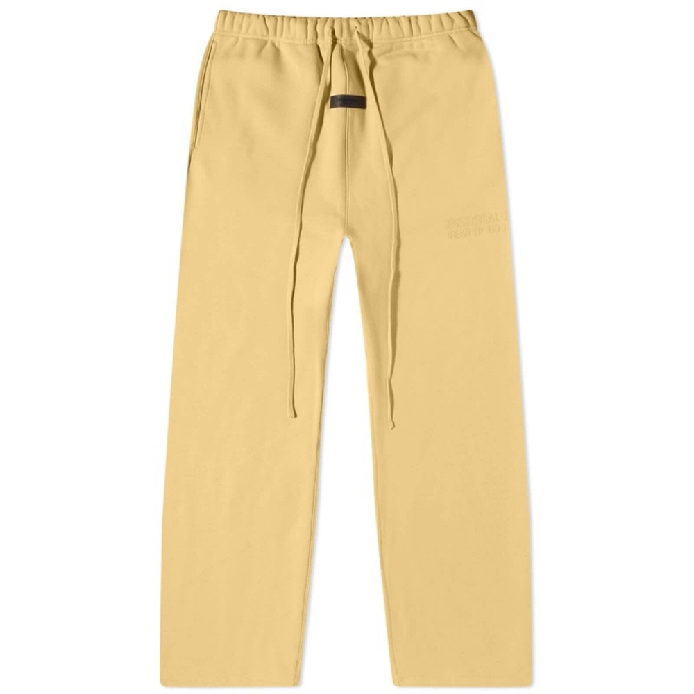 Essentials Fear of God Light Yellow Sweatpants - Kids 10 - NWT
